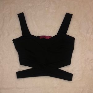 Going out black crop